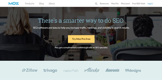 Check xếp hạng website qua Moz